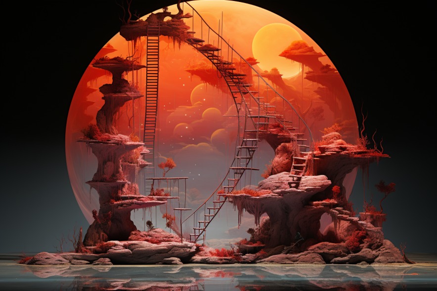 Rope Ladder To The Moon
©2023 Jay Schankman