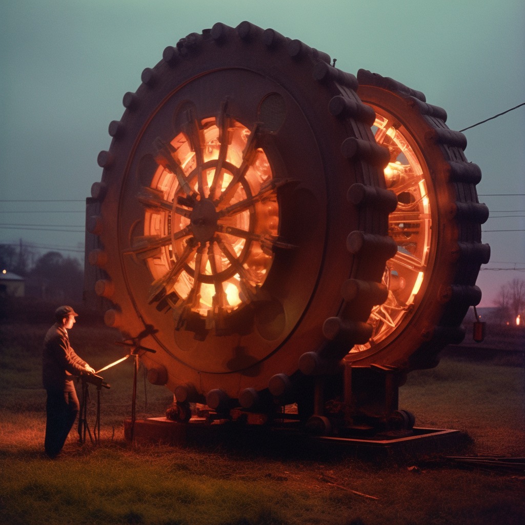 Pioneers in the quest for free energy. Midjourney 6