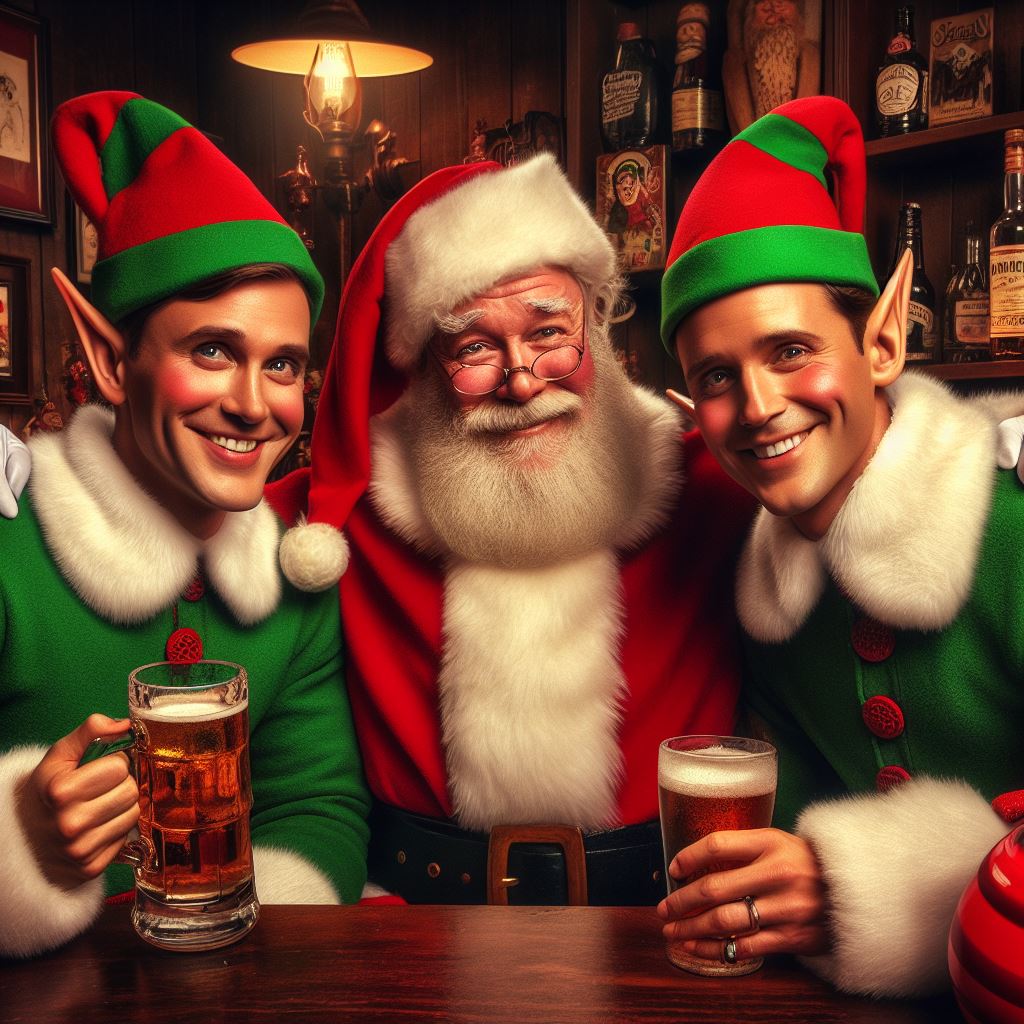 A cheeky retro photo series reimagining Santa Claus as a midcentury misfit—motels, cocktails, and mischief in a 1960s holiday fever dream.