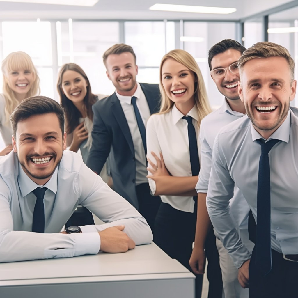 Shiny Happy People Midjourney 5