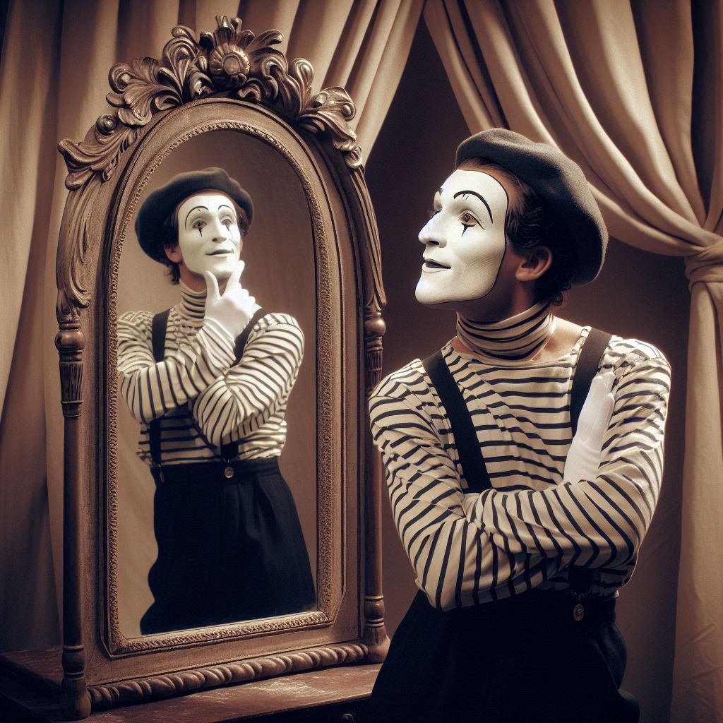 Mime Just Getting Started/A Silent Saga in 26 Acts 
A mime story

© Jay Schankman 2024
