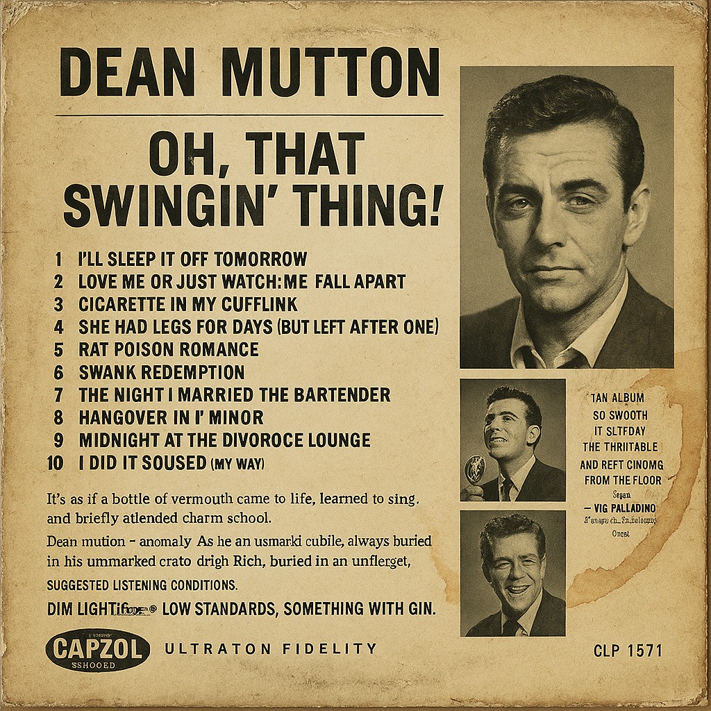 Oh That Swingin' Thing (back cover)